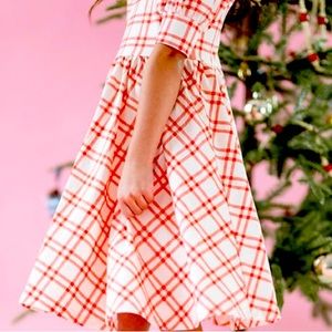 Puff dress - Scarlett plaid